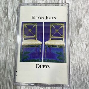 CT＃Elton John「Duets」カセットテープ エルトンジョン レコード Little Richard George Michael Leonard Cohen 他 Cassette Tape LP