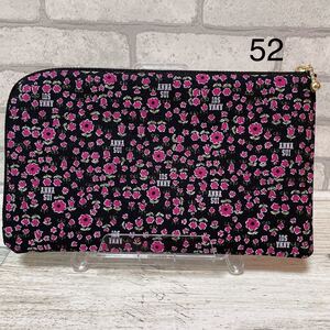 ハンドメイドポーチ l字ファスナー 財布 通帳ポーチ ANNA SUI