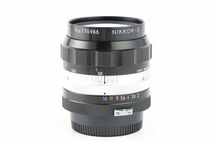 01017cmrk Nikon NIKKOR-O Auto 35mm F2 非Ai 単焦点 広角レンズ Fマウント_画像5