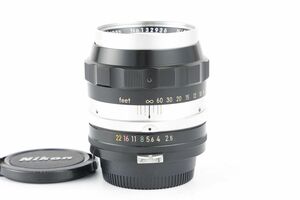 01602cmrk Nikon NIKKOR-P Auto 10.5cm F2.5 非Ai 単焦点 中望遠レンズ Fマウント