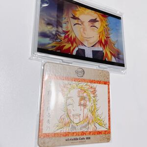 鬼滅の刃 煉獄杏寿郎 レンチキュラー アクリルスタンド コースター ufotable
