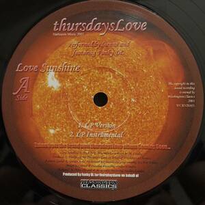 Thursdays Love / Love Sunshine　[Washington Classics - WCRNB005]