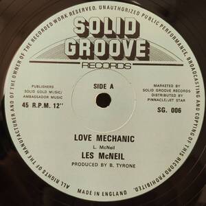 Les McNeil - Tiny Ranking / Love Mechanic - Come Mek Me Fix It　[Solid Groove Records - SG 006]　