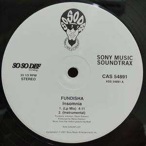 Fundisha - Big Tymers / Insomnia - You Can't Break Me　[So So Def - CAS 54891]