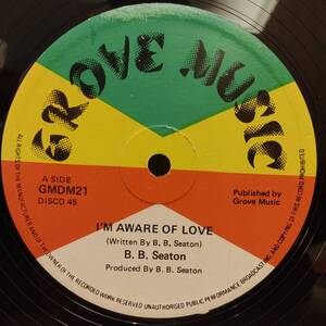 B. B. Seaton / I'm Aware Of Love - One Little Thing Leads To Another　[Grove Music - GMDM 21]