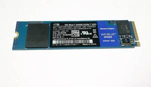 WesternDigital WD Blue SN550 1TB PCIe Gen3x4 NVMe SSD 動作品 即決 送料無料