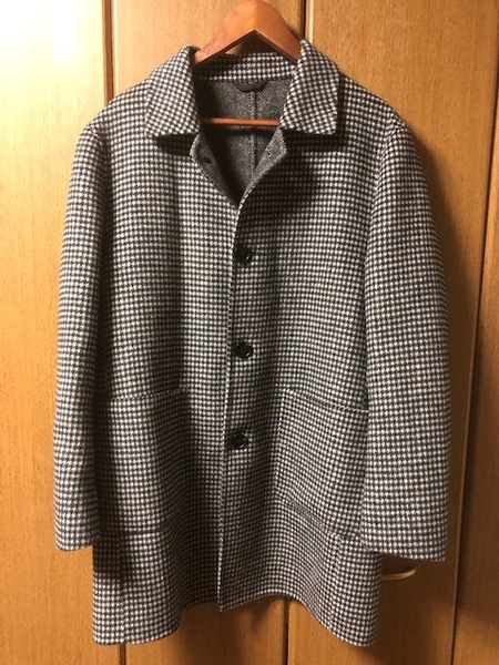 【 HLA 】 メンズ オーバー コート グレー 175/92A 50