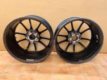 WEDS SPORT ウェッズ スポーツ 18インチ 18X8J +35 アルミホイール 2本セット A356 日本製品_画像8