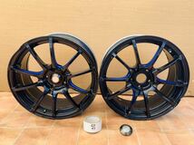 WEDS SPORT ウェッズ スポーツ 18インチ 18X8J +35 アルミホイール 2本セット A356 日本製品_画像1