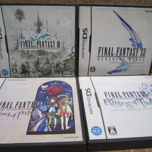 う261 送料無料 同梱不可 ファイナルファンタジー 4本セット ・3 ・12 ・リング オブ ファイト ・エコー オブ タイム