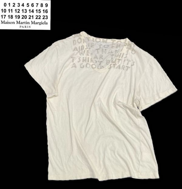 メーカー直送】 新品 メゾンマルジェラ オーバーサイズ 変形 Tシャツ