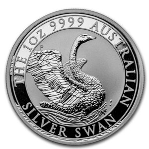 [ written guarantee * capsule with a self-starter ] 2020 year ( new goods ) Australia [ swan * Haku chou*s one ] original silver 1 ounce silver coin 