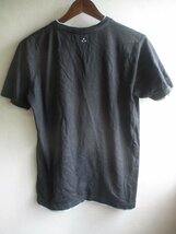 【FREE BEAT】 Tシャツ キッズ サイズ:160 色:ブラック 身丈:62 身幅:44 肩幅:41/MAH_画像2