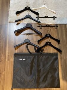 ブランドハンガーまとめ LOUISVUITTON ルイヴィトン CHANEL シャネルloewe◆非売品/ベルベット/ブラウン&ブラック
