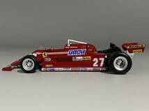 1/43 Ferrari 126CK 1981 Gilles Villeneuve #27 ◆ 7位 1981 FIA F1 World Championship ◆ フェラーリ - アシェット_画像6