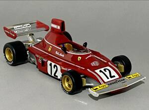 1/43 Ferrari 312B3-74 1974 Niki Lauda #12 ◆ 4位 1974 FIA F1 World Championship ◆ フェラーリ - アシェット