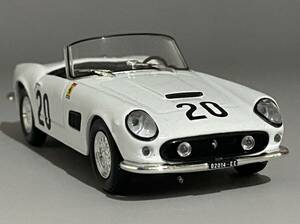 1/43 Ferrari 250 California #20 24h Le Mans 1960 ◆ N.A.R.T. - Jo Schlesser, Bill Sturgis ◆ フェラーリ - アシェット