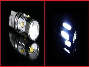 T10 LED バルブ 25W CREE chip 白 ウェッジ LED SMD ナンバー灯 ルームランプ バックランプ 球 交換用 ホワイト 送料無料