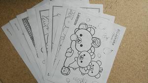 Paypayフリマ ぬり絵 ぬりえ リラックマ ドラえもん ポケモン ローソン Paypayフリマ ぬり絵 ぬりえ リラックマ ドラえもん ポケモン ローソン