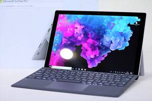 【即配】Office2019&キーボードカバー付属!第8世代Corei5 SurfacePro 6 i5-8350U メモリ8G SSD128G 12.3インチ カメラ Win10 元箱付