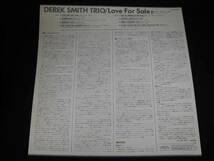 LP /Derek Smith trio/Love For Sale /ULS-6102-G PROGRESSIVE_画像3