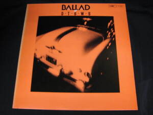 LP/ダウンタウン・ブギウギ・バンド D-T-B-W-B Ballad Of D-T-B-W-B / ETP-80102