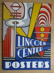 【洋書】「Lincoln Center posters」 28 POSTERS BY FAMOUS ARTISTS 1980年 ABRAMS　英語　/ポスター/アート/デザイン