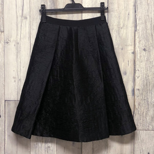 STRENESSE* -stroke lanes* pleated skirt * black 38 size 
