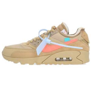 ナイキオフホワイト NIKE OFF-WHITE AIR MAX 90 Desert Ore AA7293-200 サイズ:26.5cm エアマックス90スニーカー 中古 OM10