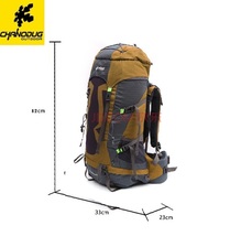 ★CHANODUG OUTDOOR★60Ｌ★バックパック★キャンピングバッグ★トレッキングバッグ★登山リュック★アウトドア★大容量★イエロー★５_画像4