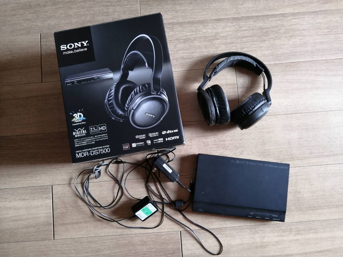 送料無料限定セール中 ソニー デジタルワイヤレス3Dサラウンドヘッドホン MDR-DS6500 sushitai.com.mx