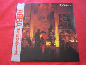 ■アバ( ABBA)　/　ザ・ビジターズ　The　Visitors　/　国内盤帯付きLPレコード