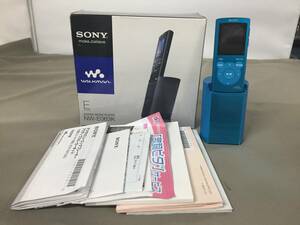 ●SONY WALKMAN Eシリーズ 4GB ブルー NW-E063 RDP-NWT6M スピーカー付 ソニー ウォークマン デジタルオーディオプレーヤー　【22/0723/01