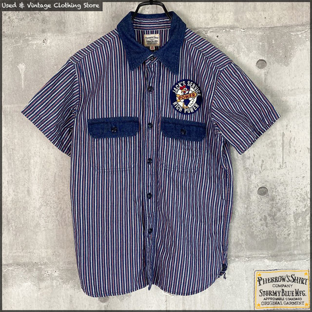 ヤフオク! -フェローズ ワークシャツ 半袖の中古品・新品・未使用品一覧