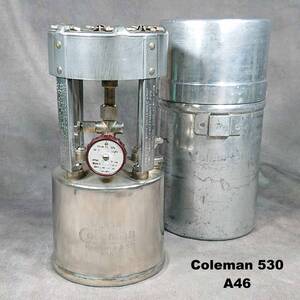 【メンテ済】★コールマン 530 A46 ストーブ★シングルバーナー★Coleman★GI ミリタリー