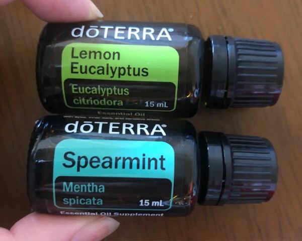 新品　ドテラ　doTERRA peppermint lemon eucalyptus エッセンシャルオイル