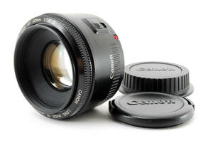 ★☆ キャノン Canon EF LENS EF 50mm 1:1.8 II 付属品多数 動作良好！ #1009812 ★☆