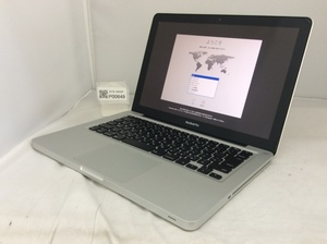 △1円スタート/Apple MacBook Pro 13-inch Late 2011 A1278/Core i5 2.4GHz/500GB/4GB/13.3インチ/mac OS High Sierra