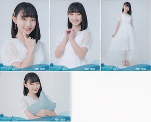 STU48 岡村梨央 月別 netshop 生写真 2022 7月 2022.07 4種コンプ