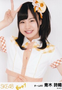 SKE48 青木詩織 前のめり 握手会 会場 生写真 ヨリ