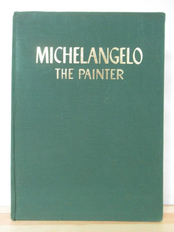 L74●Michelangelo, der Maler Eine sehr umfassende Sammlung von Michelangelos Gemälden! *Umschlag fehlt und ist beschädigt Großes Buch Maler Bildhauer Architekt 220512, Malerei, Kunstbuch, Sammlung, Katalog