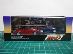 モデラーズ 1/64 頭文字D セットVol.4 池田竜次 フェアレディZ (Z33) & 奥山広也 シルビア (S15)