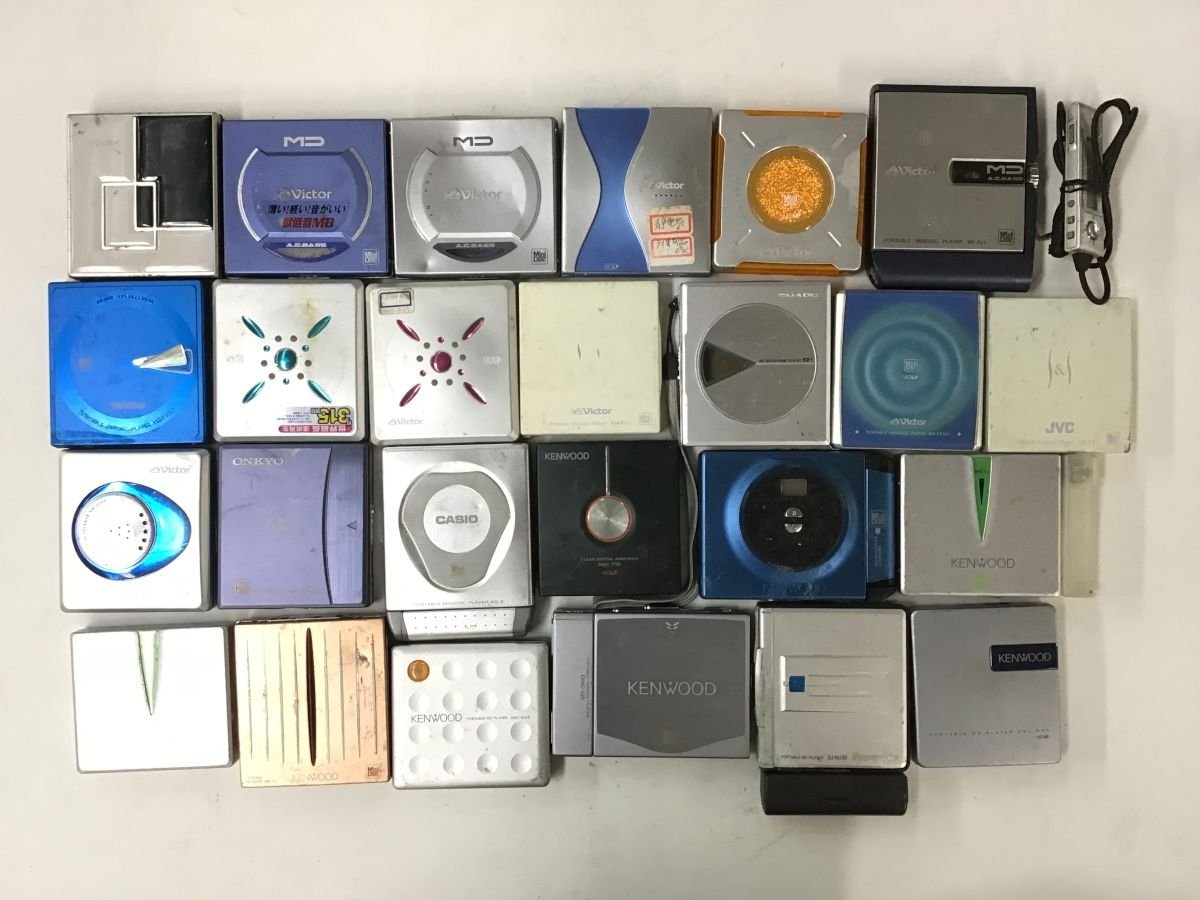 Victor JVC ポータブルMDプレイヤー XM−C17P−S オーディオ ...