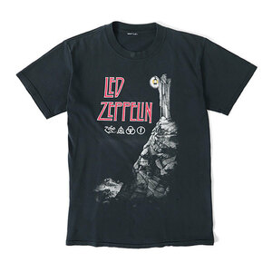 古着 80年代 ビンテージ Led Zeppelin レッドツェッペリン バンドTシャツ 黒 半袖Tシャツ メンズ