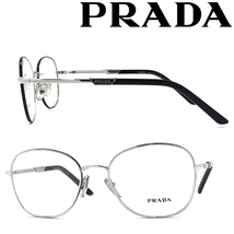 PRADA メガネフレーム プラダ ブランド シルバー 眼鏡 0PR-64YV-GAQ1O1_画像1