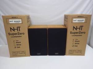 NHT SUPER ZERO A450 ペア スピーカー コンパクト ジャンク扱い 箱付き 動作未確認