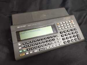 ★動作確認済み SHARP PC-G801 ポケットコンピュータ シャープ BASIC ポケコン 希少品