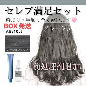 スロウカラー 白髪染め スロウマージ【ヘアカラー ホワイトブリーチ ムラシャン オキシ同梱割有】2本 アッシュブラック 前処理追加