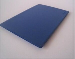 17N7.7-71　ペルガマーノ エンボスパッド （パーチメントクラフト）　ブルー　サイズ：約14.5×20.5㎝