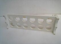 17N7.21-19　木製の白い小物置き　卵置き　レトロ　古道具　飾り　調味料入れ　収納箱　用途いろいろ　_画像5